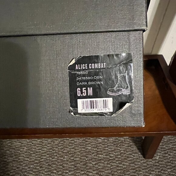 FRYE ALICE COMBAT BOOT SIZE 6.5 - Picture 9 of 11